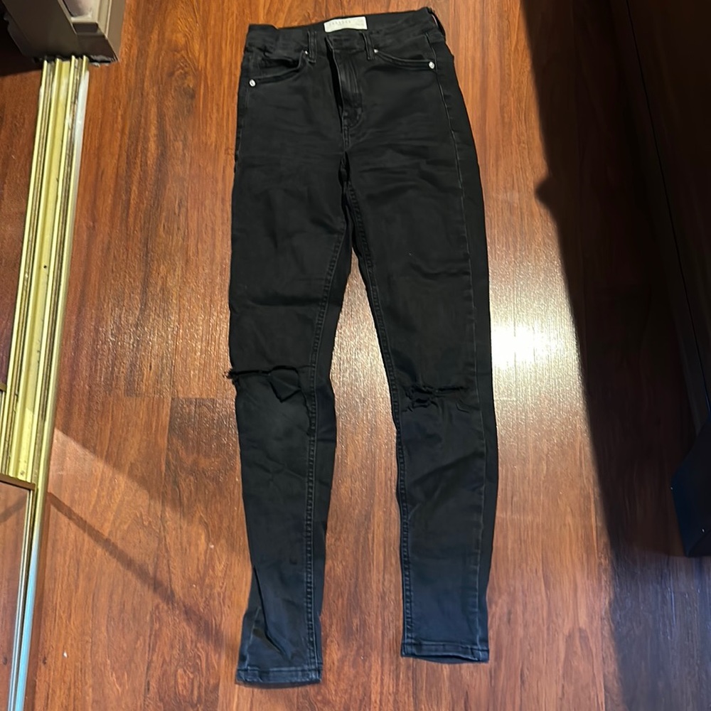 TOPSHOP JAIME JEANS SKINNY SIZE 25 34 NEW CONDITION